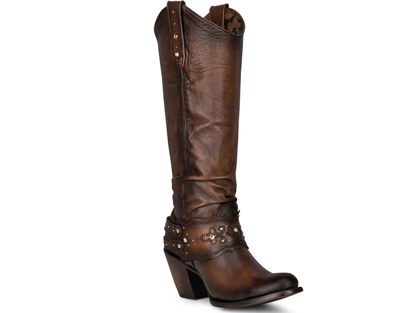 Botas Cuadra Moroni  Café Para Mujer